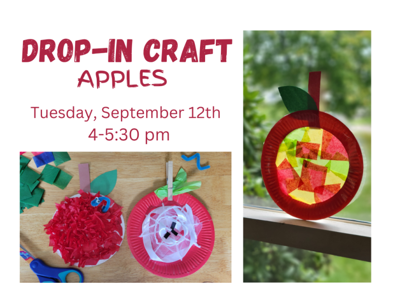 Sept 12 drop in craft