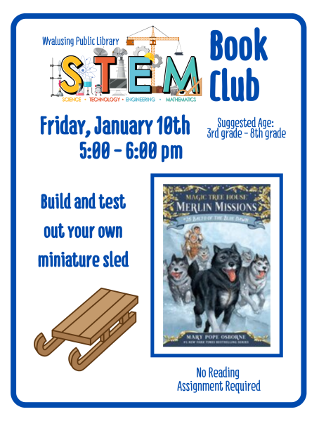 January STEM Book Club