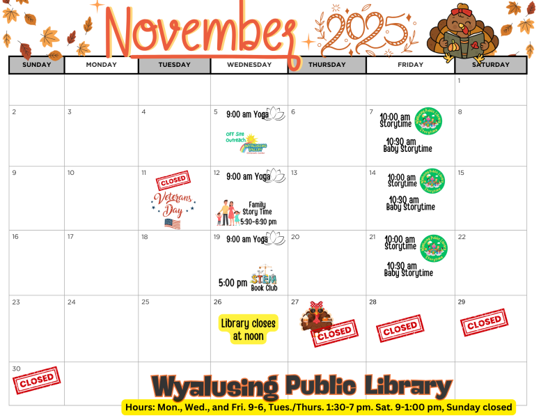 November Calendar